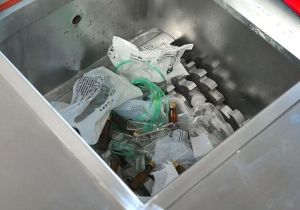 Stainless Steel Medical Waste Shredding Machine