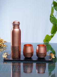 Printed Copper Bottle Set