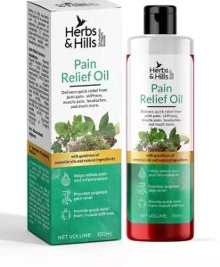 Herbs & Hills Pain Relief Oil