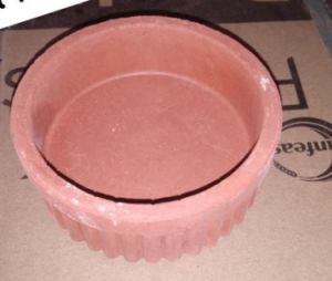 red terra cotta pots