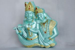 radha krishna Wall Frame sea