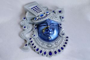 shreenath Ji Wall Frame blue