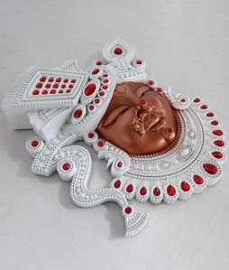 Plastic Shreenathji Wall Frame Copper