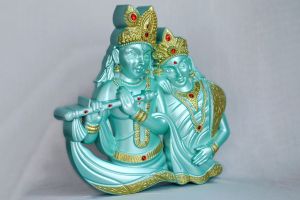 radha krishna Wall Frame sea
