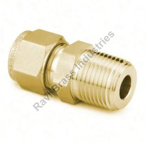 Brass Male Tube Connector