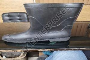 Black Industrial Safety Gum Boot