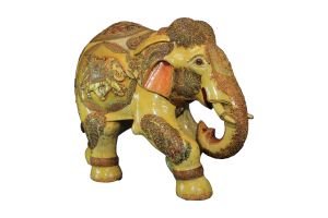 Wooden Elephant Statue