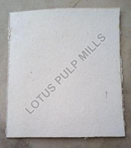 White Yarn pulp sheets