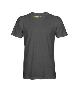 Mens Dark Grey Round Neck T-Shirts