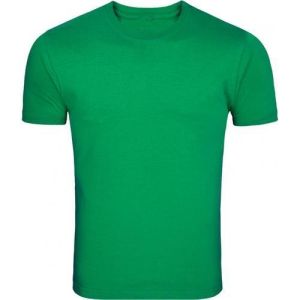 Mens Green Round Neck T-Shirts