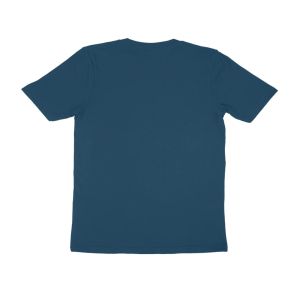 Mens Indigo Blue Round Neck T-Shirts