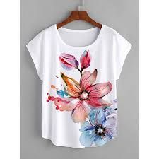 Ladies Printed T Shirt