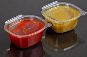 Plastic Disposable Sauce Containers