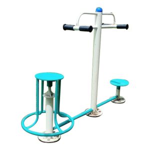 Mild Steel Outdoor Gym Twister Standing Seating