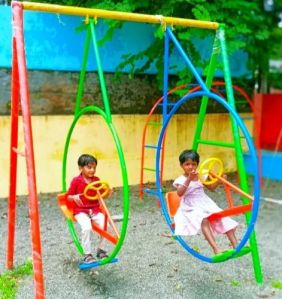 Mild Steel Park Round Swing