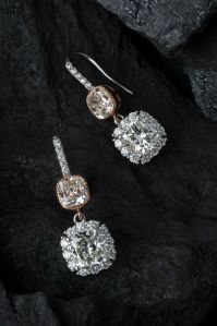 Modern Diamond Earrings