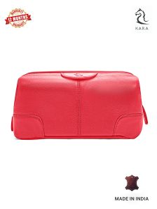 Kara Multipurpose Red Obama Portable Toiletry Kit