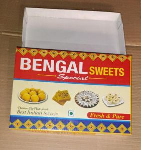 Printed Cardboard Sweet Boxes