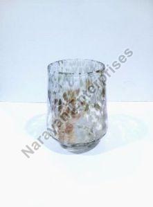 Cylindrical Glass Flower Vase