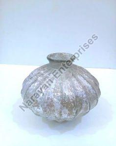 Pumpkin Shape Glass Flower Vase