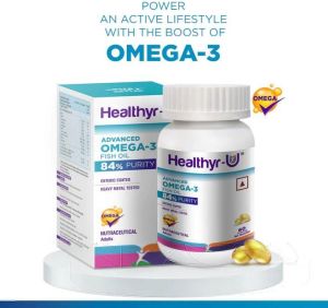 Advanced Omega 3 Fish Oil (84% purity) Capsules