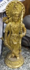 Brass Shree Ram Statue