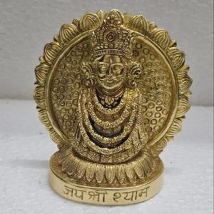 Brass Khatu Shyam Baba Statue