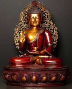 Brass Meditation Buddha Statue