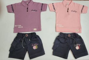 Boys Polo T-shirt with Shorts