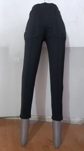 Ladies Tight Fit Pant with Chain Pockets