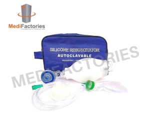 REUSABLE SILICONE RESUSCITATION BAG for ADULT, child and infant