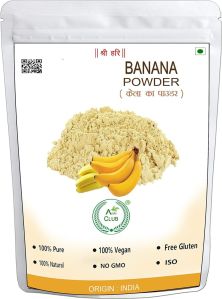 dried banana powder