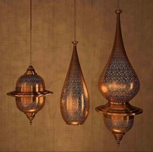 Brass Hanging Lamps
