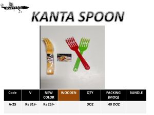 kanta plastic spoon