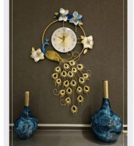 Classic Peacock Wall Clock