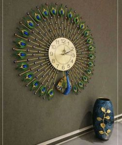 Peacock Wall Clock