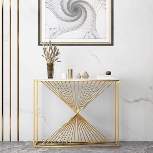 Twisted Frame Console Table