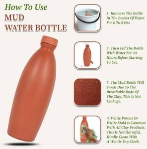 CLAY WATER BOTTLE