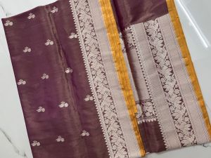 kadua tissue katan handloom banarasi saree