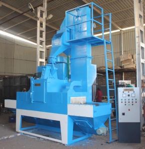 paver block shot blasting machine