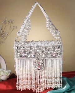 Ladies Etta Jewel Flap Bag