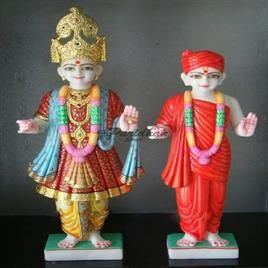 Marble Akshar Purushottam Maharaj Statue