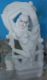 White Marble Bani Thani Statue