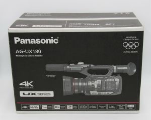 Panasonic AG-UX180 4K Premium Professional Camcorder 13PC Accessory Bundle
