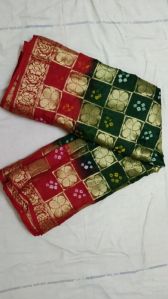 Bandhani Silk Saree