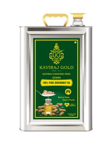 15 Kg Kaviraj Gold Groundnut Oil