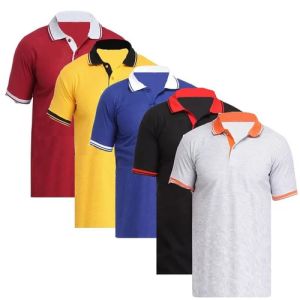 Plain Polo T-Shirts 220 gsm