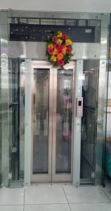 stainless steel glass lift