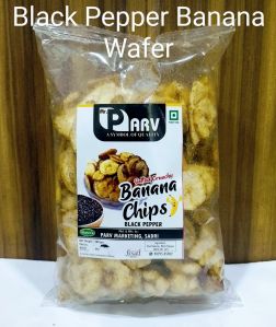 black pepper banana chips