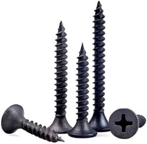 black drywall screws